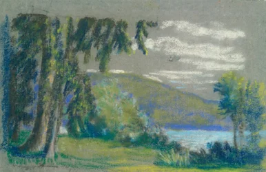 Landscape from A.B. Davies book, edition -3, 50